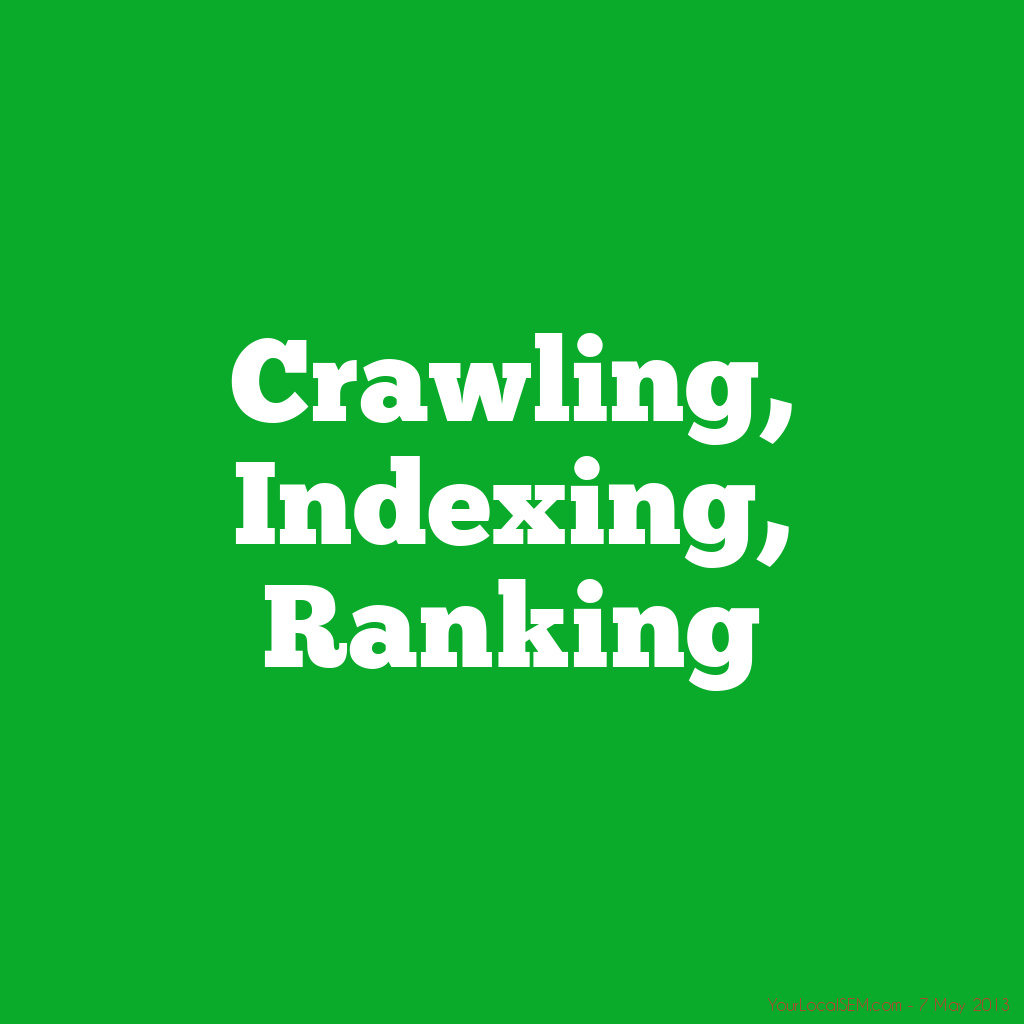 Crawling, Indexing, RankingYourLocalSEM.com