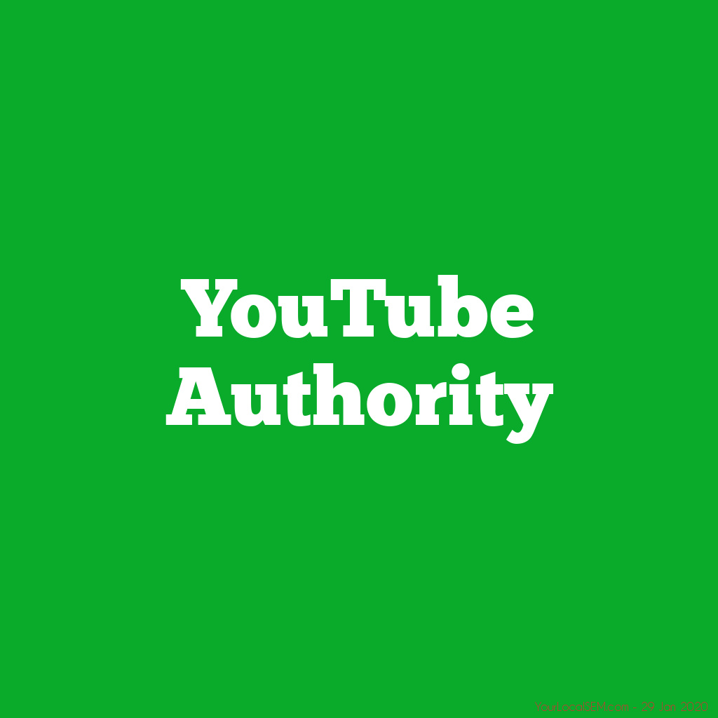 YouTube AuthorityYourLocalSEM.com