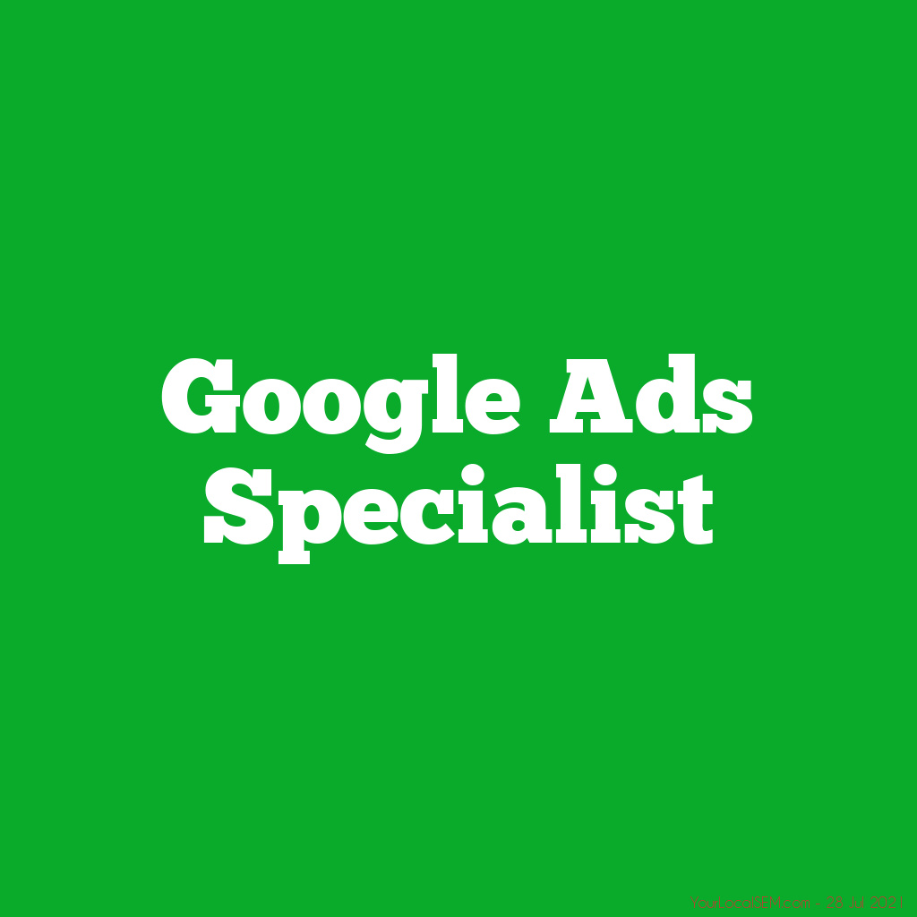 Google Ads SpecialistYourLocalSEM.com